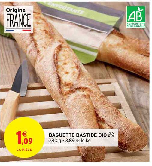 baguette bastide bio