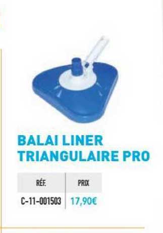 balai liner triangulaire pro