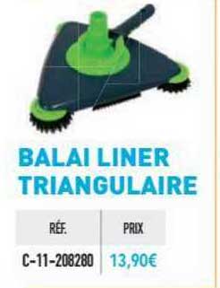 balai liner triangulaire