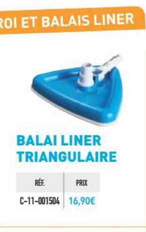 balai liner triangulaire