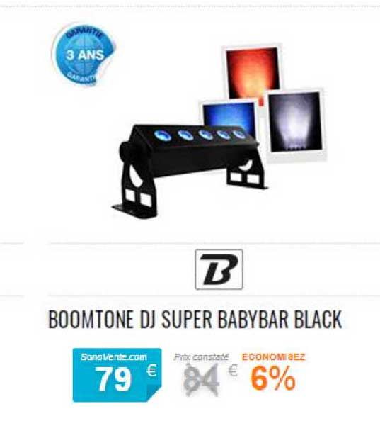 boomtone dj super babybar black