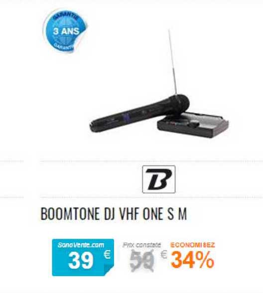 Boomtone Dj Vhf One S M
