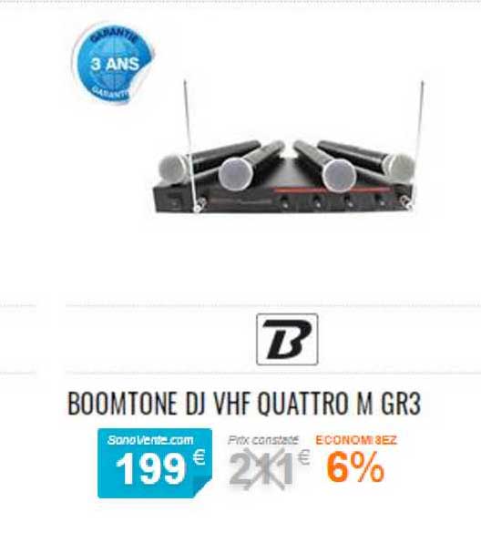 boomtone dj vhf quattro m gr3