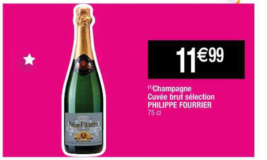 champagne cuvée brut sélectio philippe fourrier