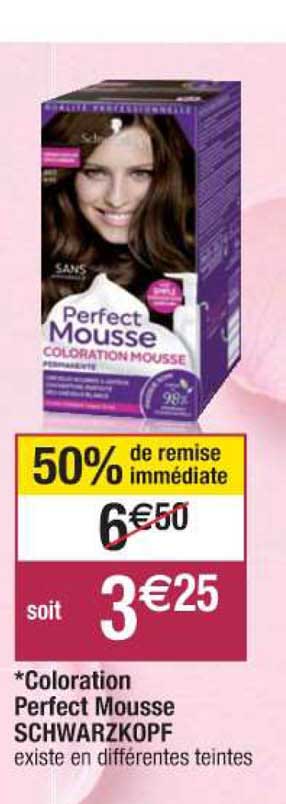 Coloration Perfect Mousse Schwarzkopf