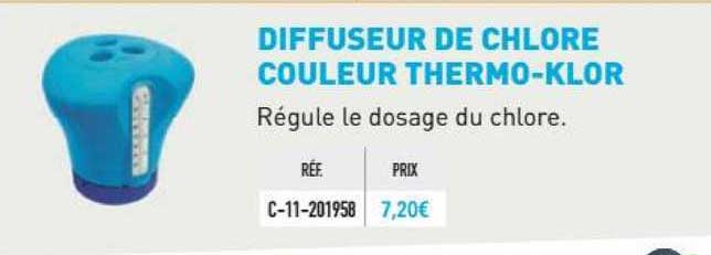 Diffuseur De Chlore Couleur Thermo-klor