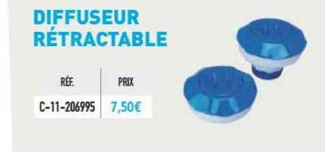 Diffuseur Rétractable