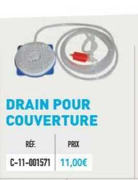 drain pour couverture