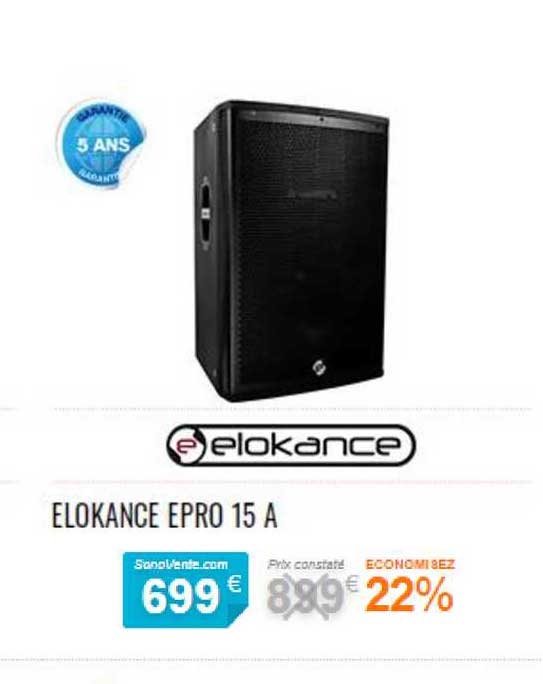 elokance epro 15 a