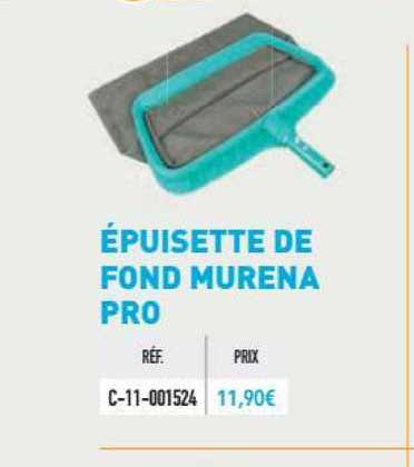 épuisette de fond murena