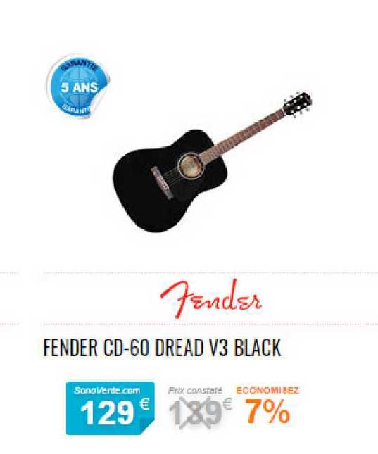 fender cd-60 dread v3 black
