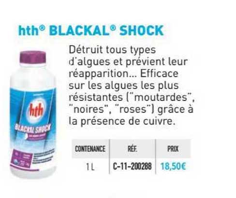hth blackal shock