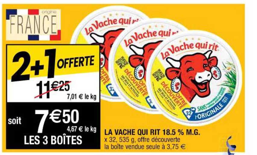 la vache qui rit 18.5% m.g.