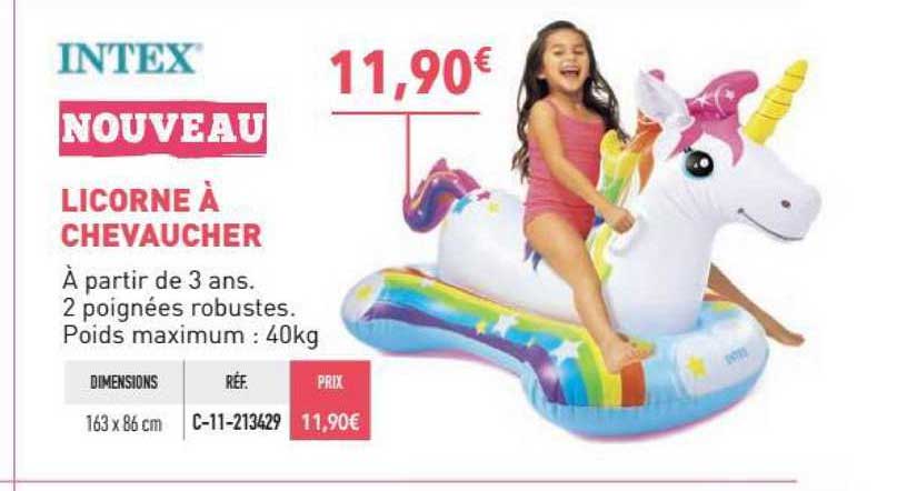 licorne à chevaucher