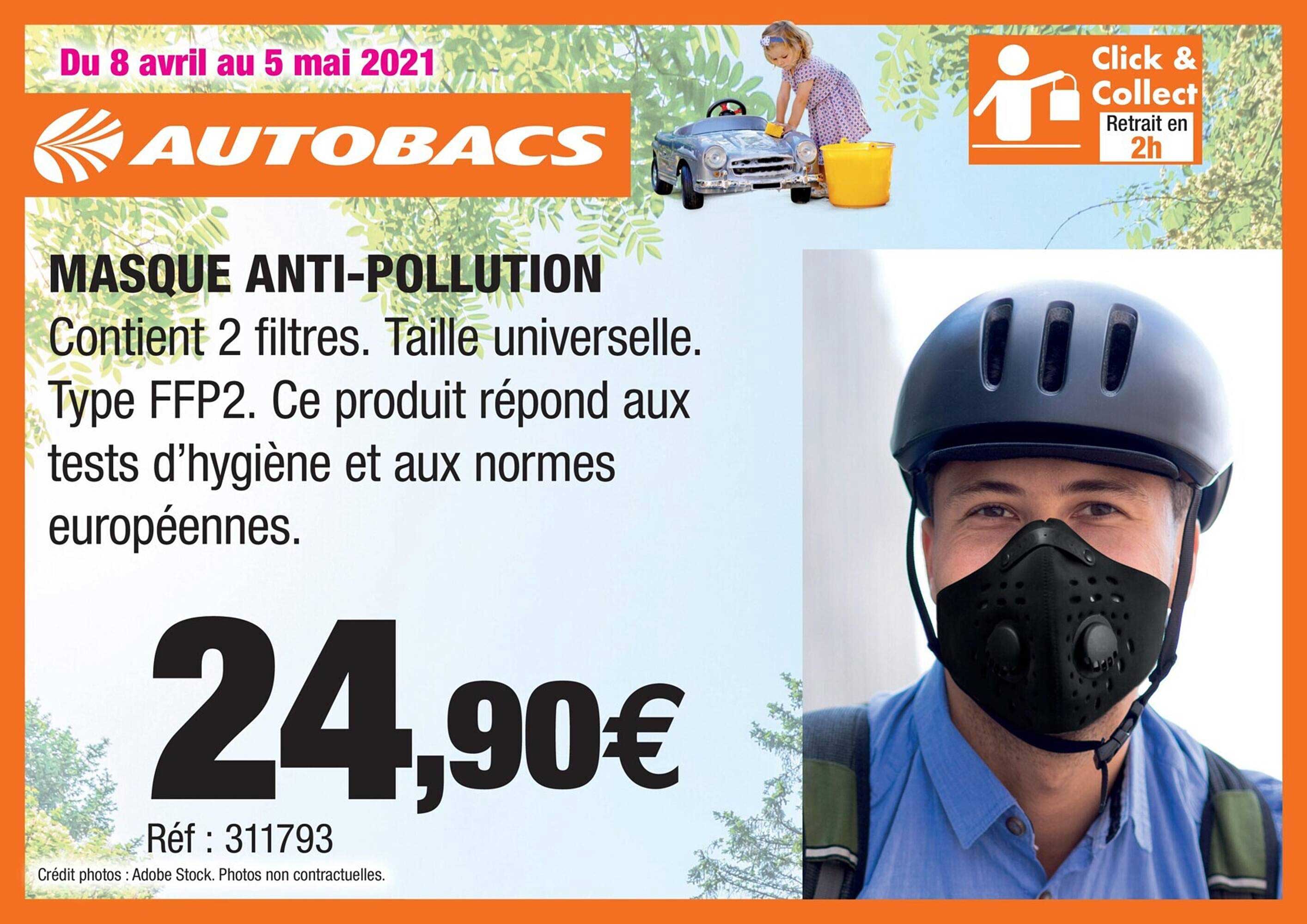 masque anti-pollution