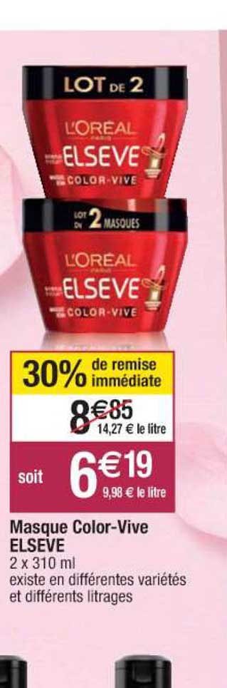 masque color-vive elsève