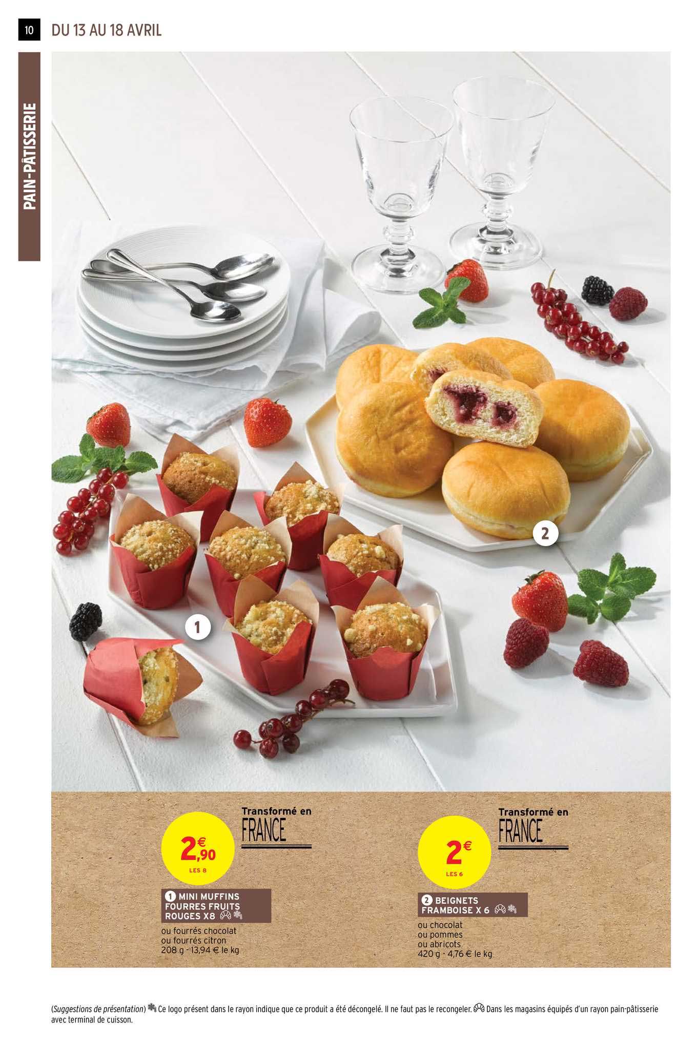 Mini Muffins Fourrés Fruits Rouges, Beignets Framboise