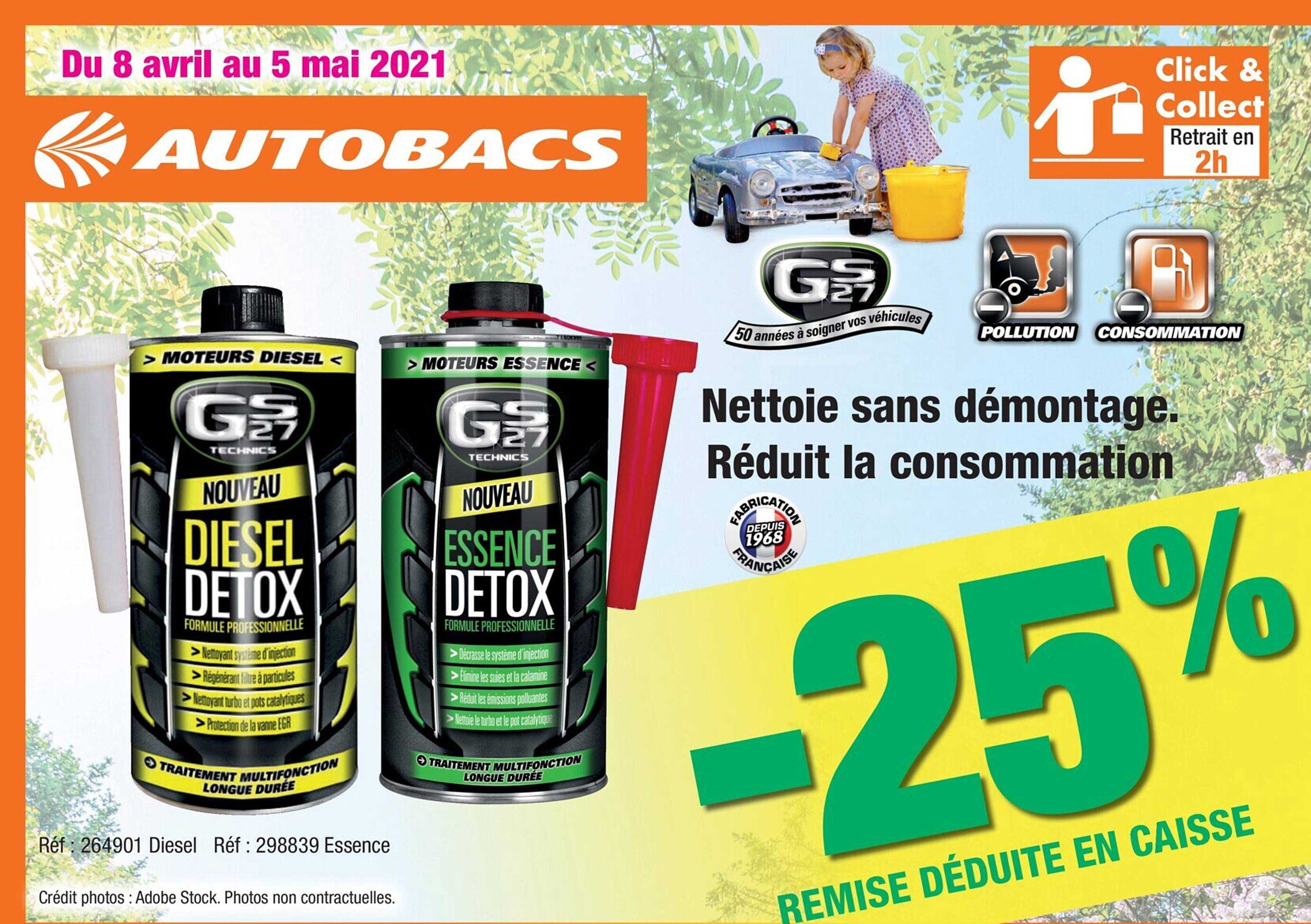 nettoie sans démontage gs27