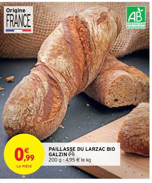 Paillasse Du Larzac Bio Galzin