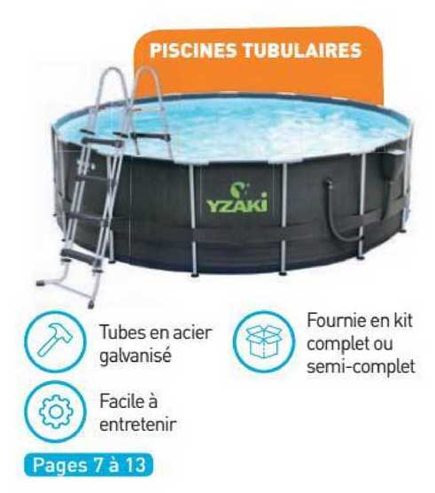 piscines tubulaires