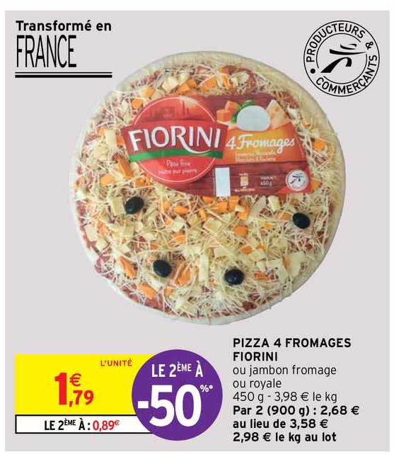 Pizza 4 Fromages Fiorini