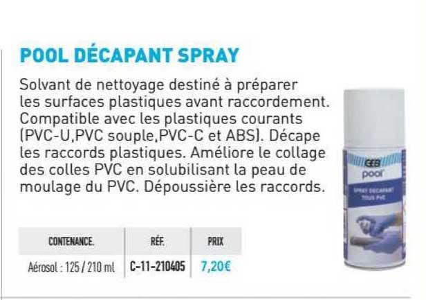 Pool Décapant Spray