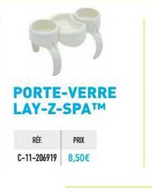 porte-verre lay-z-spa
