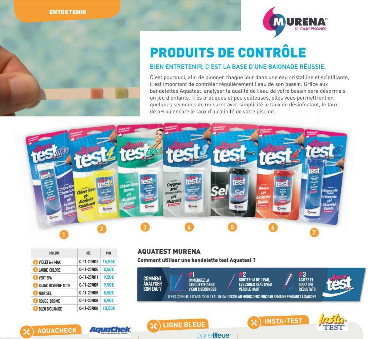 produits de contrôle murena