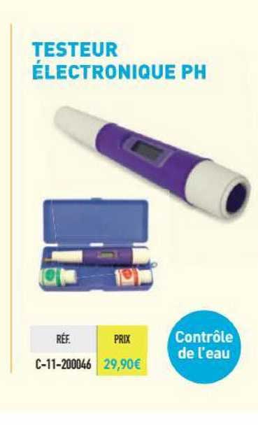 testeur électrique ph