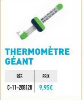 Thermomètre Géant