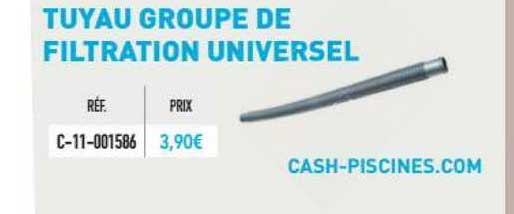 tuyau groupe de filtration universel