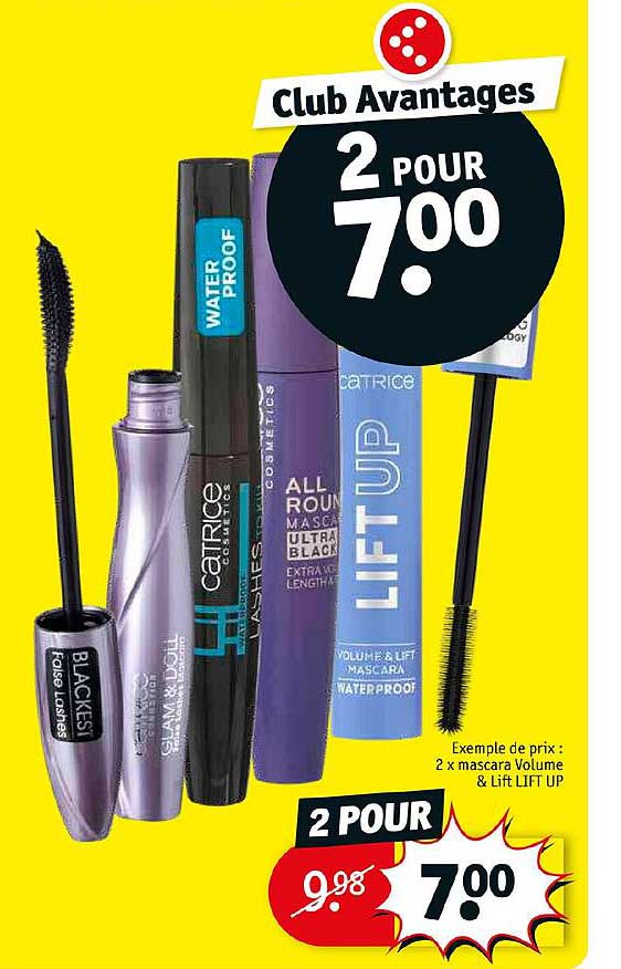 2x Mascara Volume