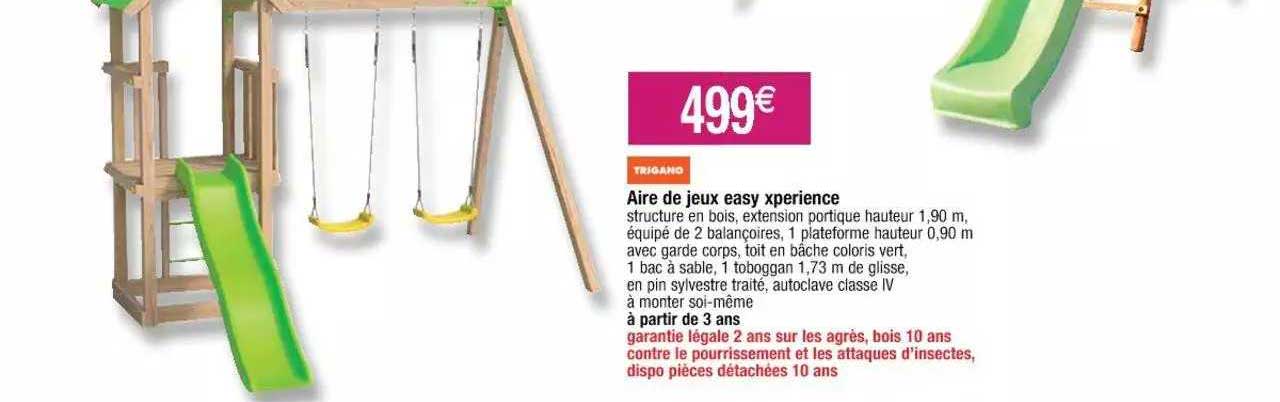 aire de jeux easy xperience trigano