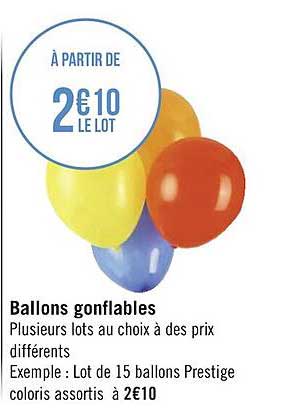 Ballons Gonflables