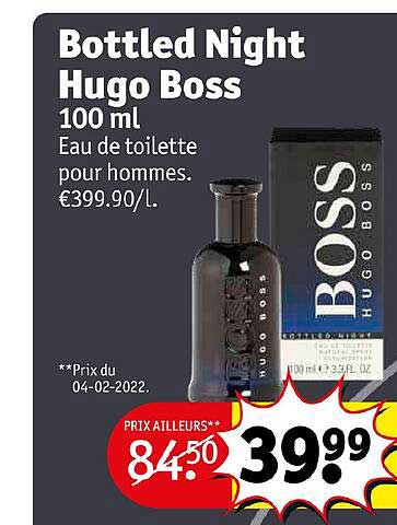 bottled night hugo boss 100 ml