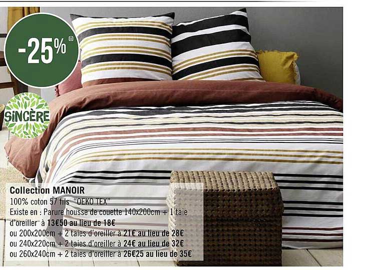 collection manoir sincère