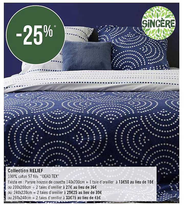 collection relief sincère