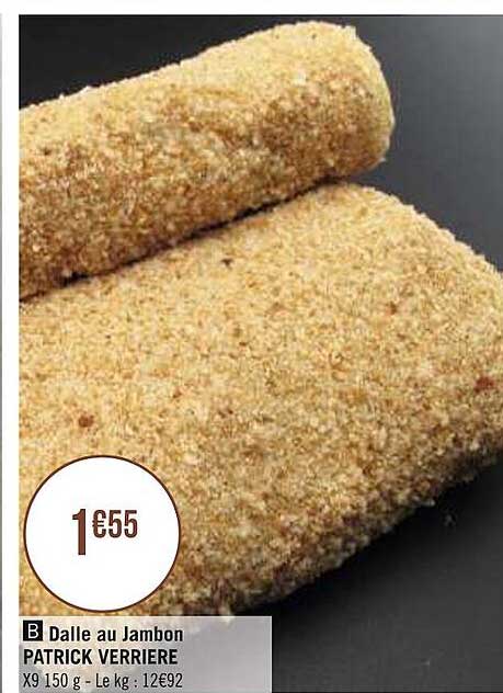 dalle au jambon patrick verrière