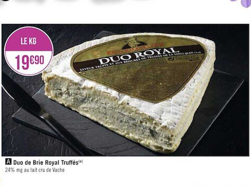 Duo De Brie Royal Truffés
