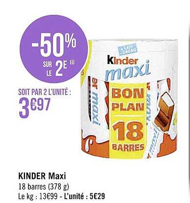 Kinder Maxi