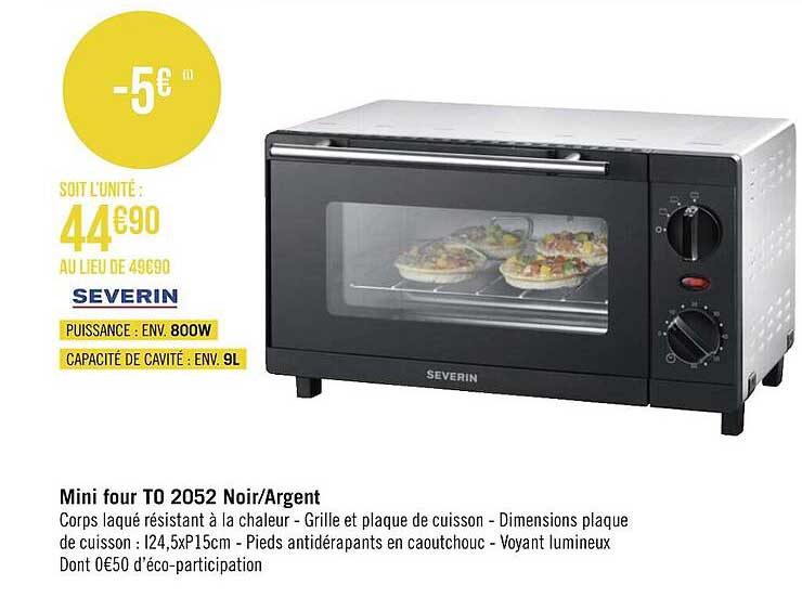 mini four to 2052 noir-argent severin