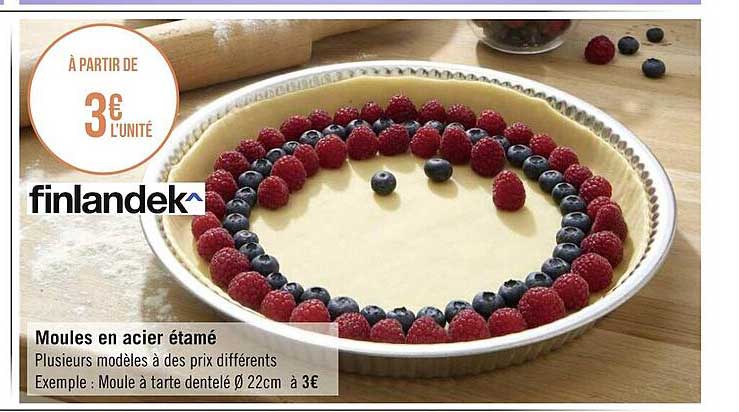 moules en acier étamé finlandek^