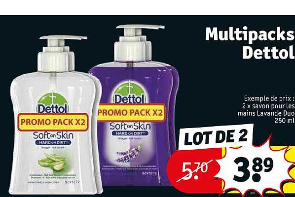 Multipacks Dettol