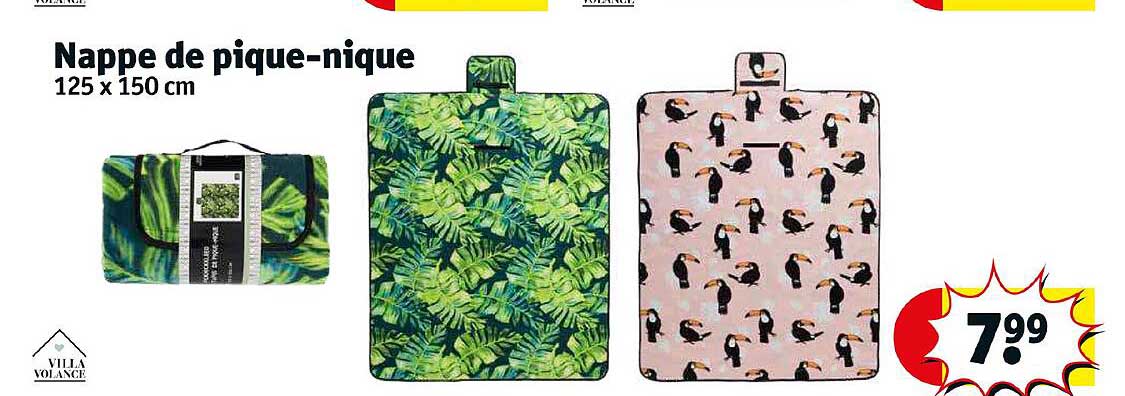 nappe de pique-nique