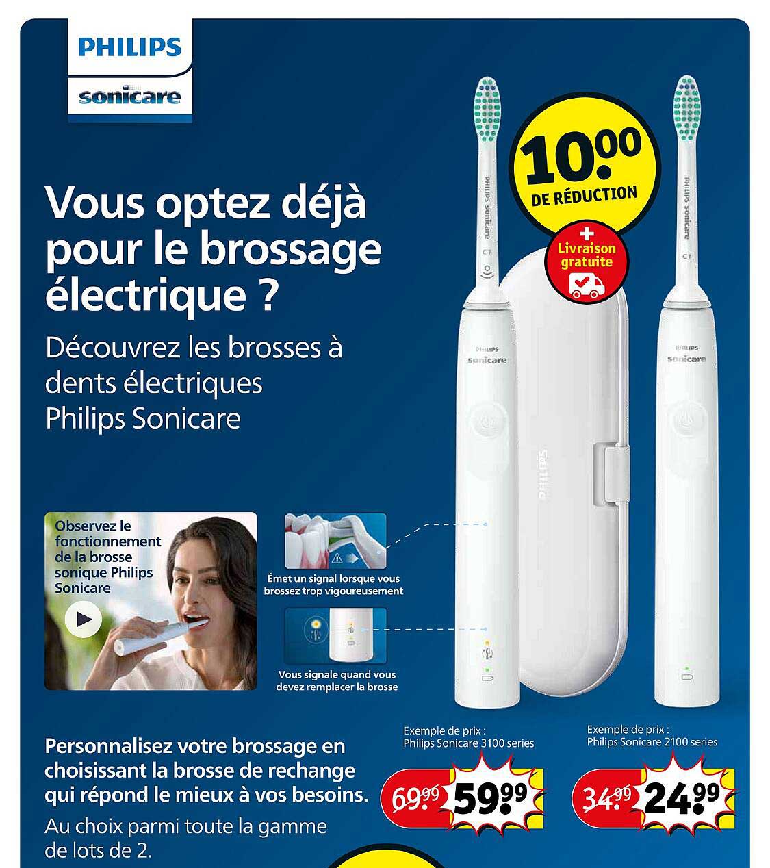 philips sonicare 3100 series, philips sonicare 2100 series