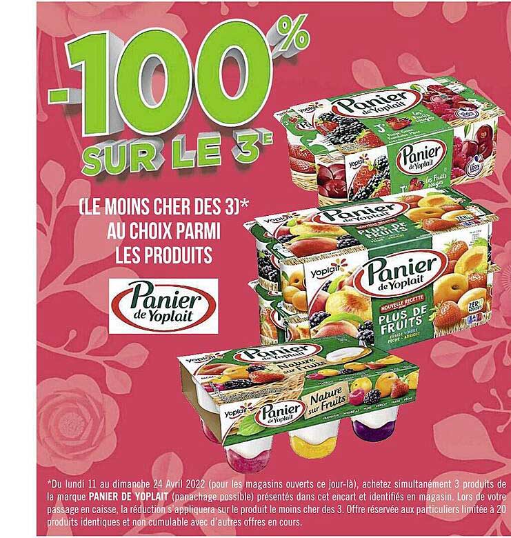 Produits Panier De Yoplait