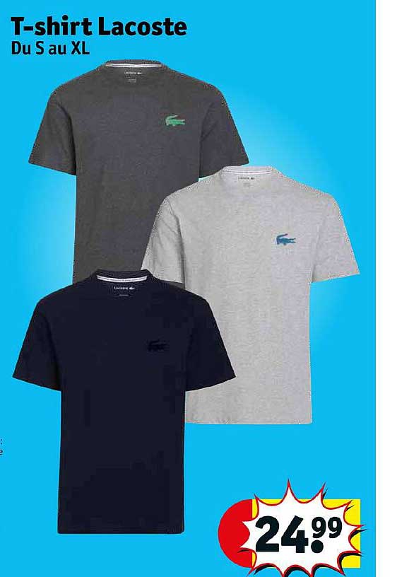 t-shirt lacoste