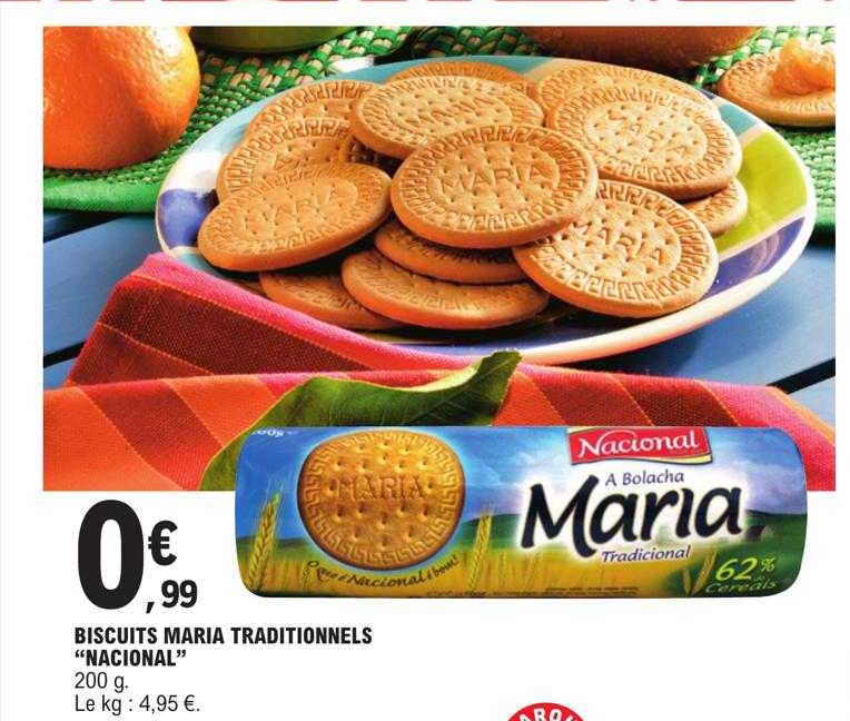 biscuits maria traditionnels "nacional"
