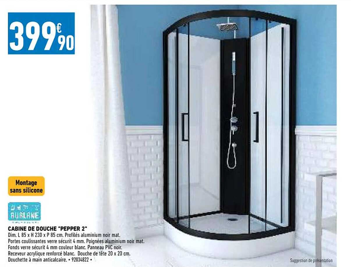 cabine de douche "pepper 2"