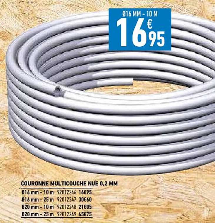 couronne multicouche nue 0,2 mm